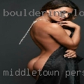 Middletown, personal